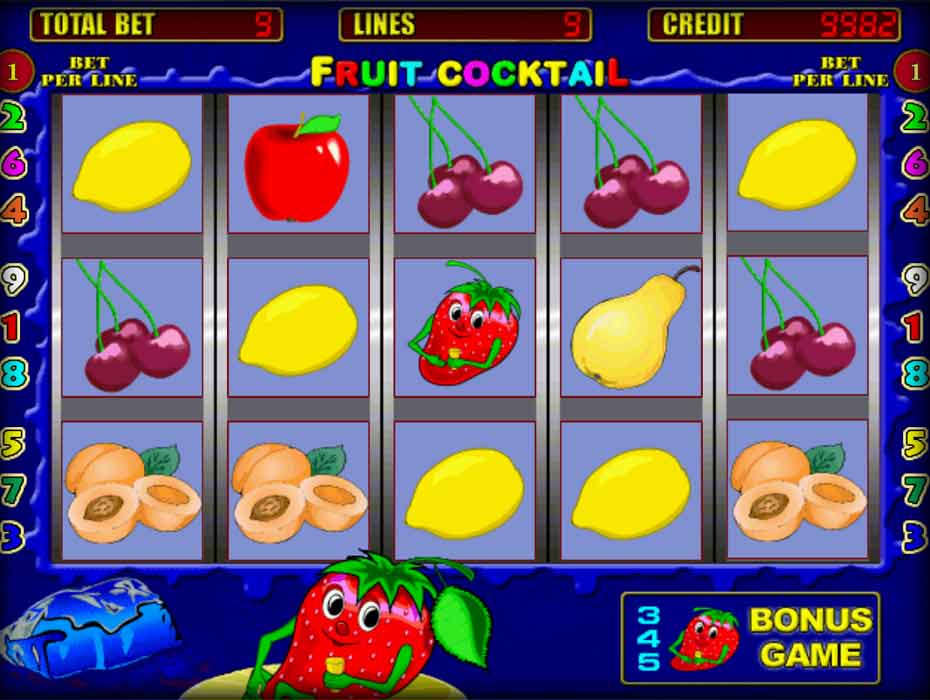 Игровой Автомат Fruit Cocktail Deluxe