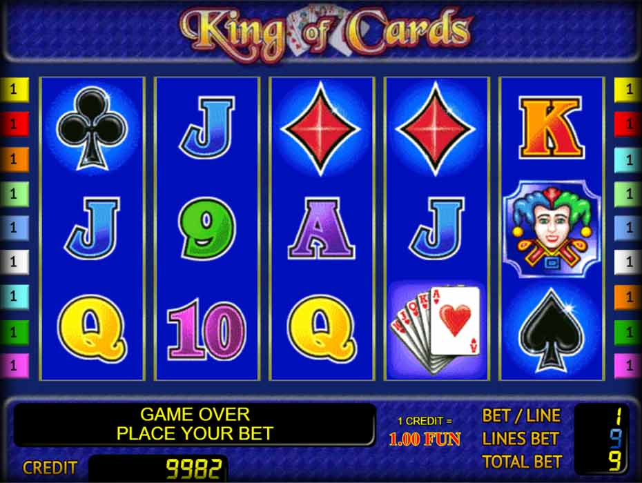 king of cards описание игрового автомата